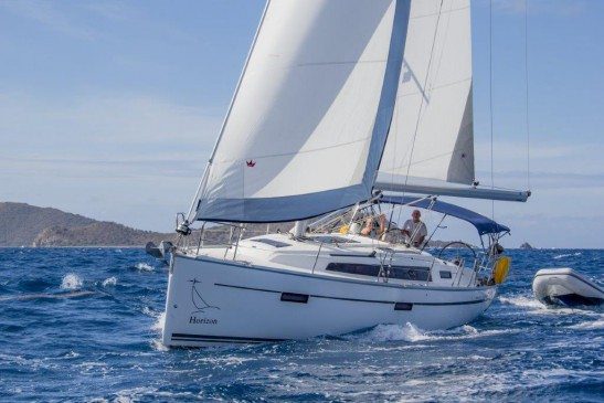 Bavaria 37 Monohull Jitterbug in the BVI