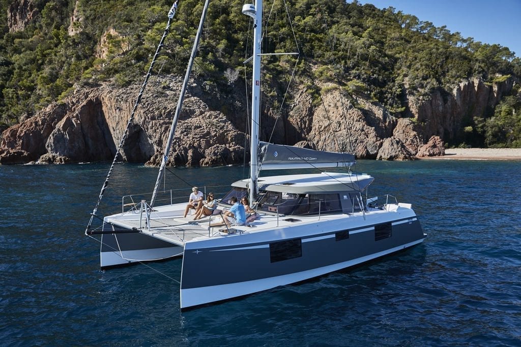 Nautitech Open 40 Catamaran Nauti by Nature in the BVI