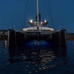 Nomad Crewed Lagoon 52 Catamaran Charter Anchored in Greece