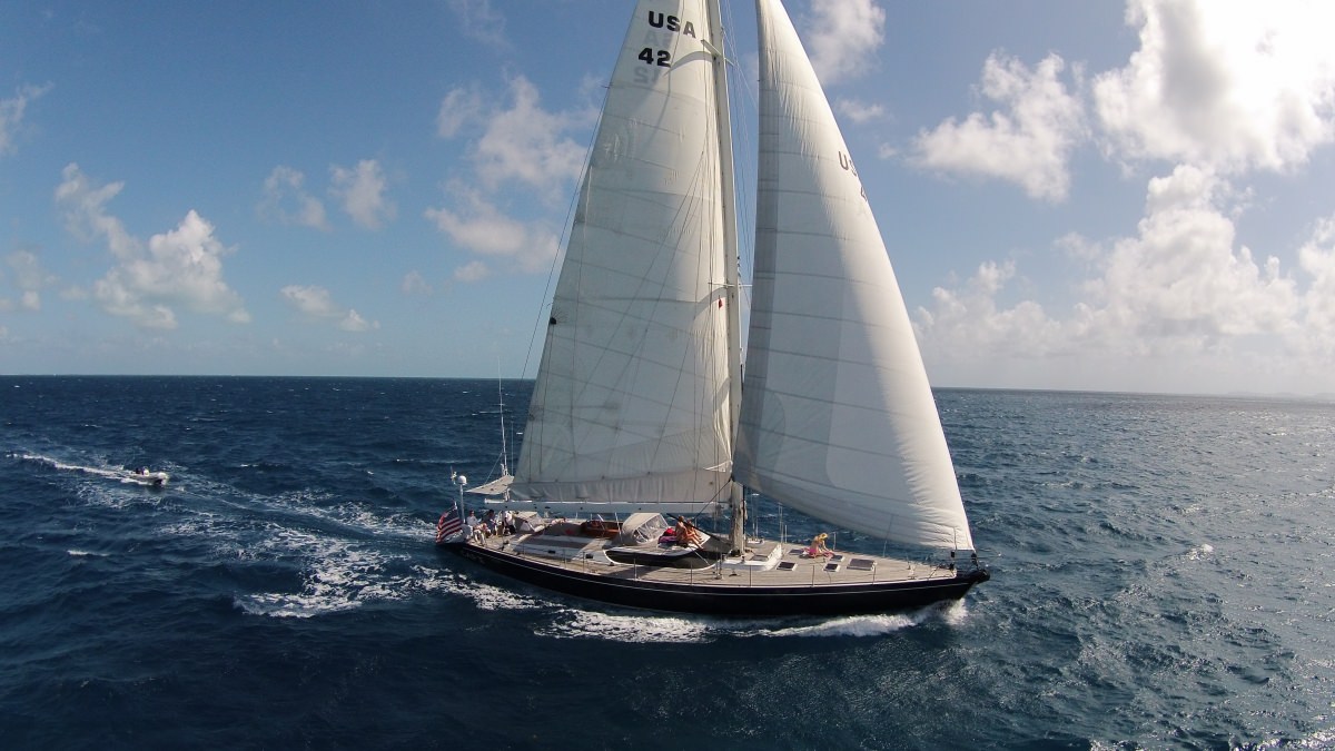 Cap II Crewed Bordeaux 76 Inclusive Yacht Charter Sailing the Caribbean.
