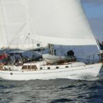 The Dove Custom Crealock 54 Sailing Yacht Charter in the Caribbean