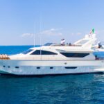 Riviera Crewed Alalunga 78 Motoryacht Charter Cruising Italy
