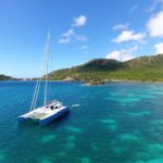 Skylark Crewed Chris White Atlantic 72 Catamaran Charter Sailing the Grenadines
