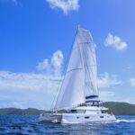 Nenne Crewed Victoria 67 Catamaran Charter Sailing the Caribbean