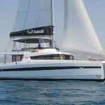 Babalu Crewed Bali 5.4 Catamaran Charter Sailing in Greece