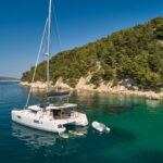 Aura Crewed Lagoon 42 Catamaran Charter Sailing Croatia