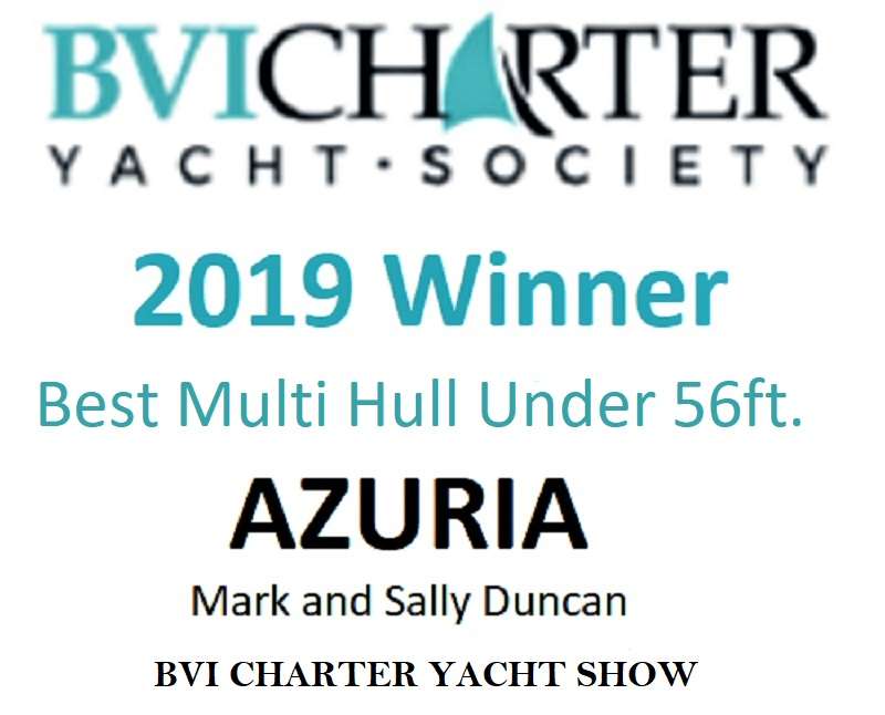 Azuria Crewed Lagoon 500 Catamaran Charters Best in Show!