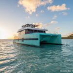 Christina Too Crewed Sunreef 68 Powercat Charters Cruising the Caribbean.