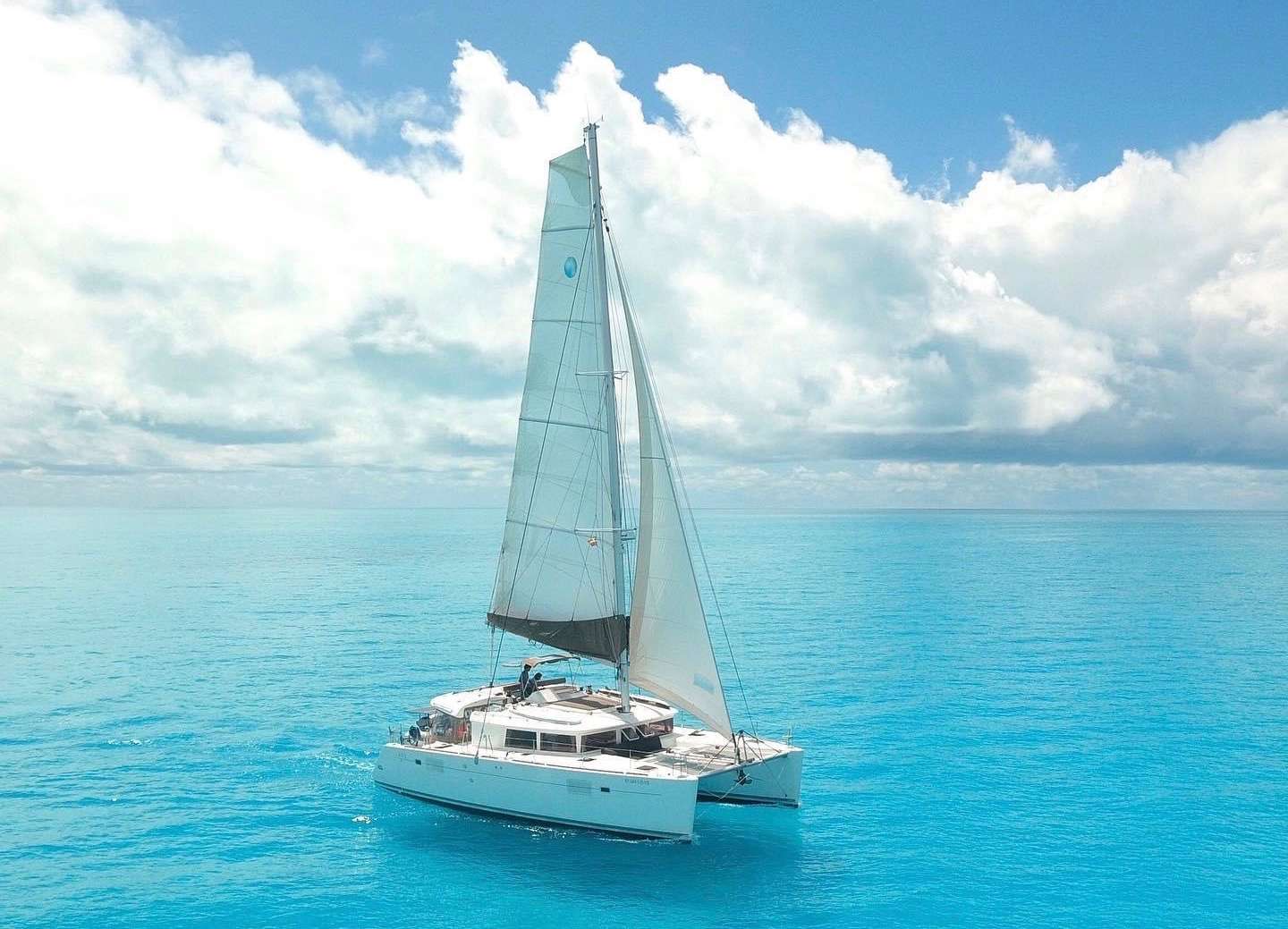 Madrigal V Crewed Kitesurfing Charter Sailing in the Bahamas