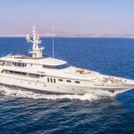 Invader luxury crewed Codecasa 164 motor yacht charter cruising Greece