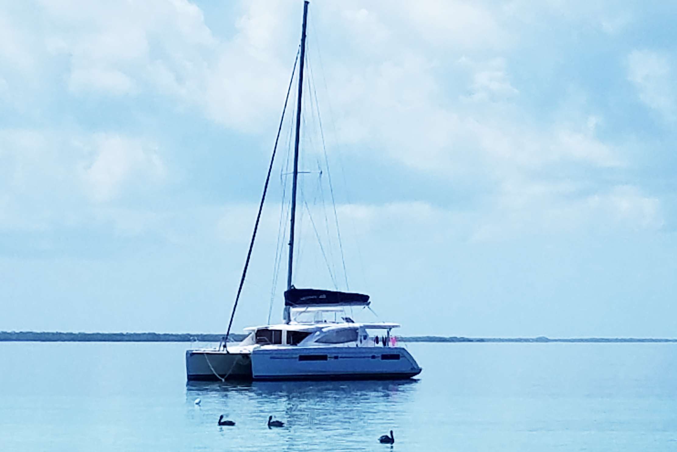 Endless Options Crewed Leopard 48 Catamaran Charter Sailing in Belize