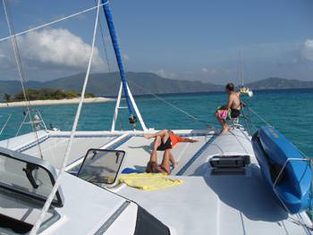 Breanker Crewed Yacht Charter Trampolines