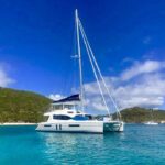 Something Wonderful Crewed Leopard 58 Catamaran Charters Sailing the BVI