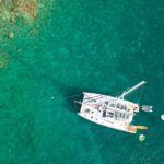 Sweet Ann Marie Crewed Catamaran Charters Anchored in the Virgin Islands