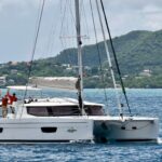 Abundance Crewed Helia 44 Catamaran Charters Sailing the USVI