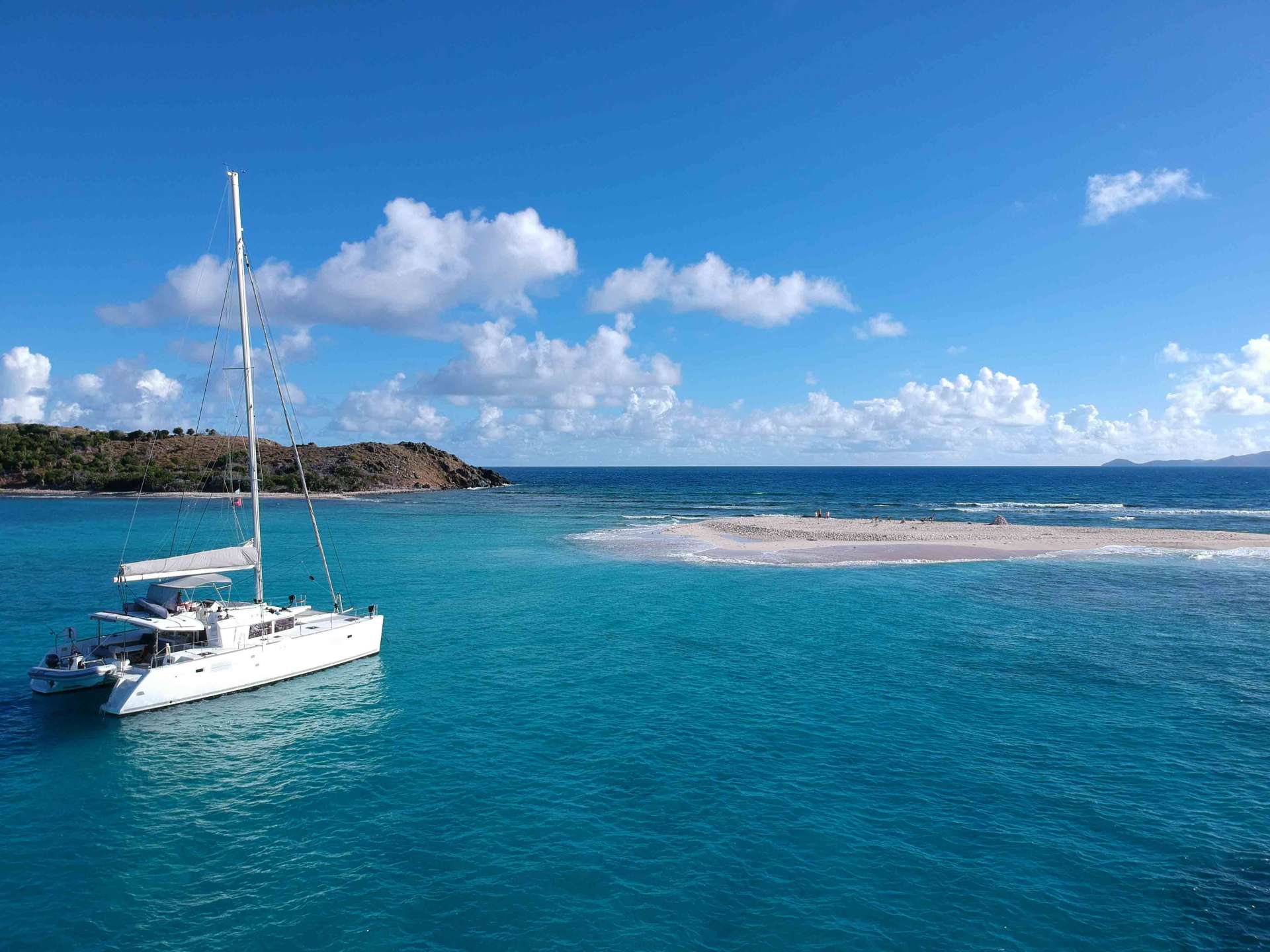 Gypsy Princess Crewed Lagoon 450 Catamaran Charter Sailing the BVI