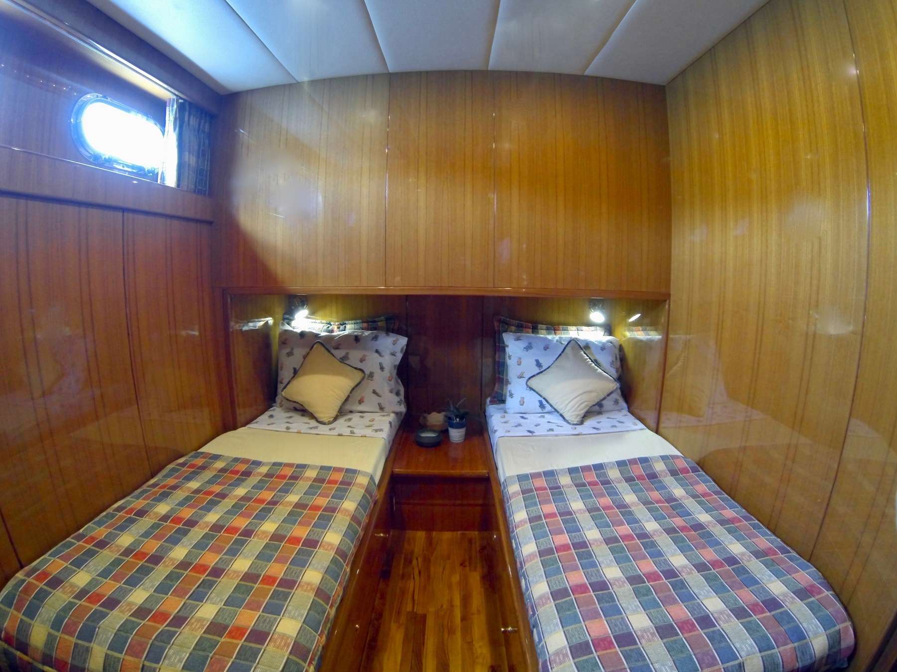 McGregor III Crewed Motoryacht Charters Twin Cabin