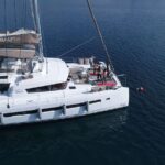 Namaste of Bali crewed Bali 5.4 catamaran charters sailing in Croatia