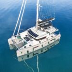 Emerald Gemini crewed Lagoon 52 catamaran charters sailing in Croatia