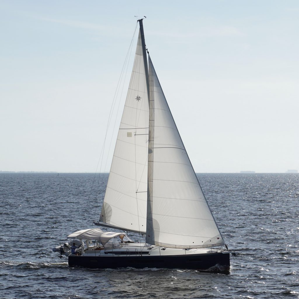 Jeanneau 490 Monohull After Physics in the BVI