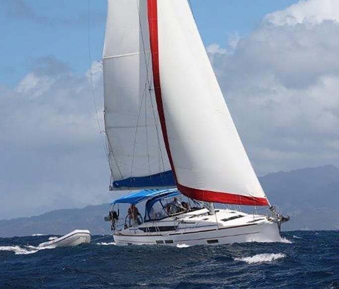 Jeanneau 469 Monohull Andiamo Piano in the BVI