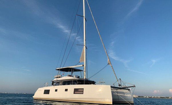 Nautitech Fly 46 Catamaran Blue Water Nomad in the BVI