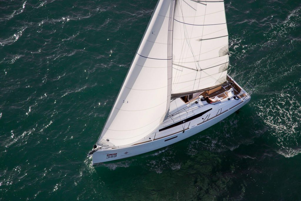 Jeanneau SO 349 Monohull Venturi I in the BVI