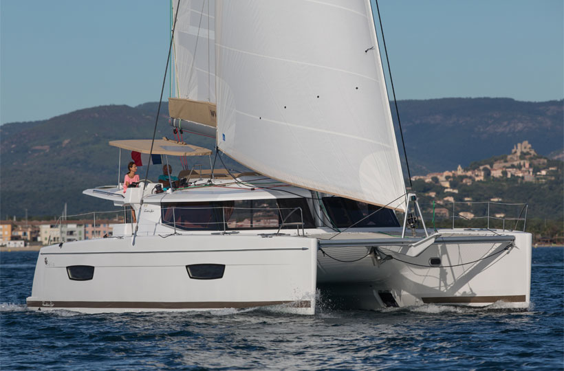 Helia 44 Maestro Evolution Real Nauti Catamaran in the BVI