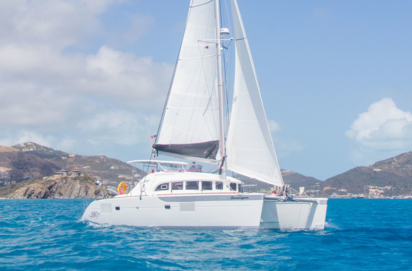 Lagoon 380 Shenanigans Catamaran in the BVI