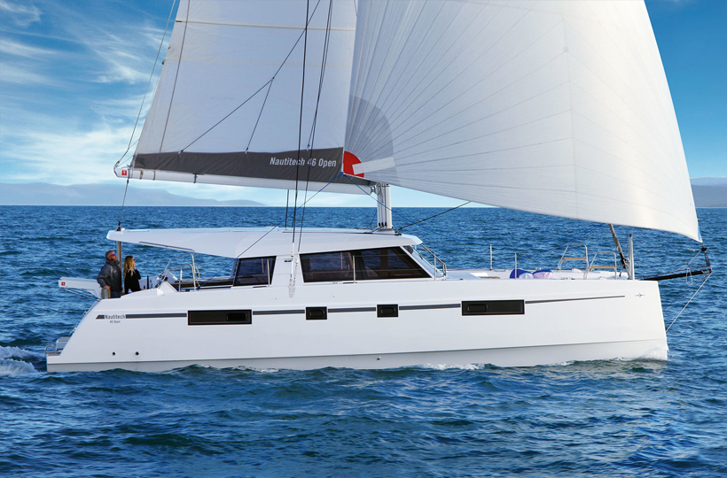 Bavaria Nautitech Open 46 Catamaran Susie Sea in the BVI