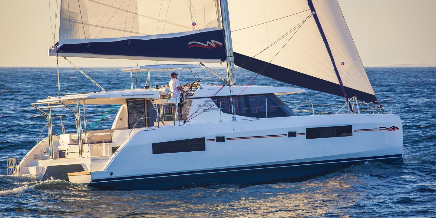 Moorings 4500 Club Class Catamaran in BVI