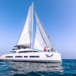 Mariah Princess III Crewed Lagoon Seventy 7 Catamaran Charters Sailing the BVI