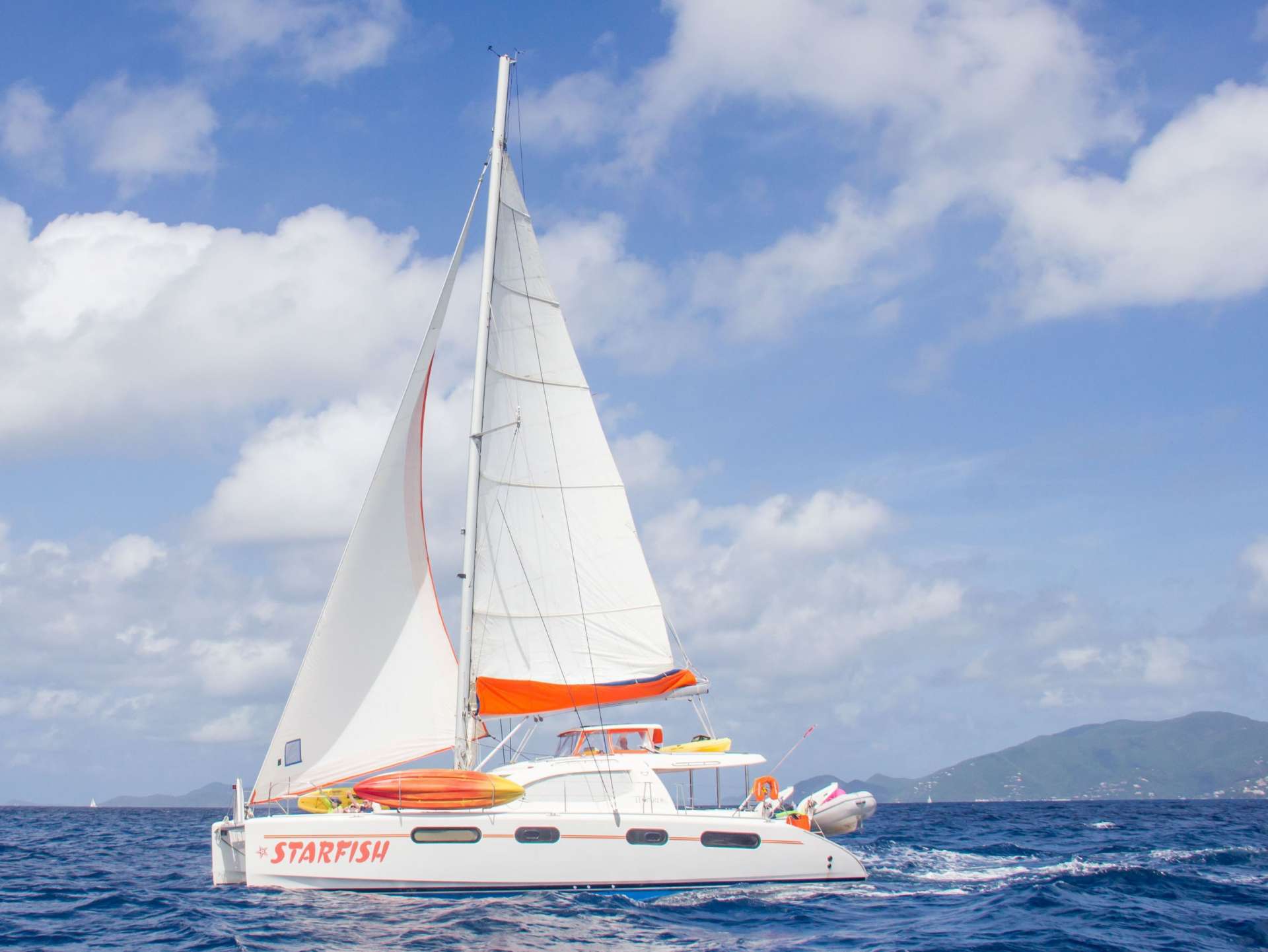 Starfish Crewed Yacht Charter Sailing