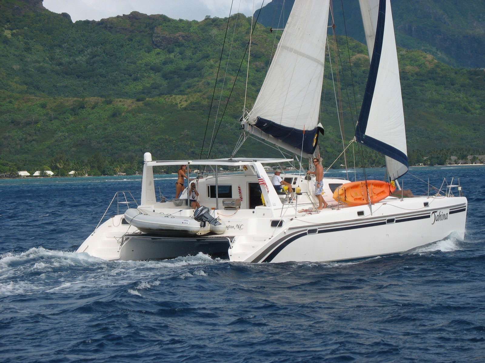 Tahina Crewed Yacht Charter Sailing