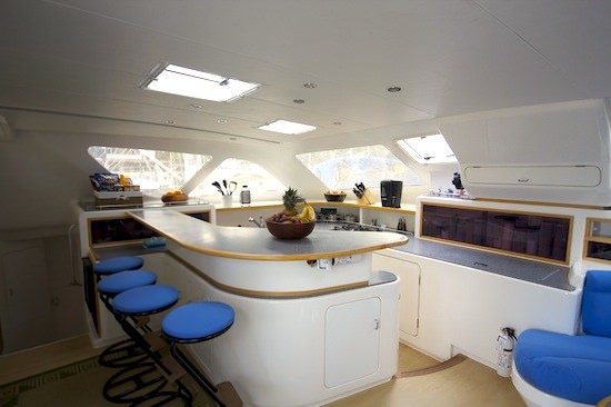 Pelican Crewed Voyage Catamaran bar