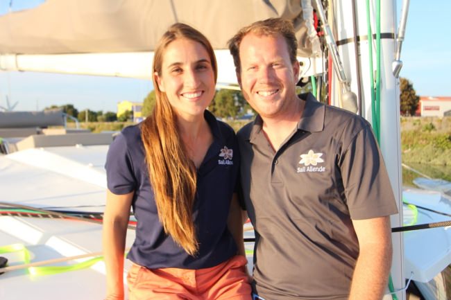 Allende Crewed Catamaran Charters Captain and Chef