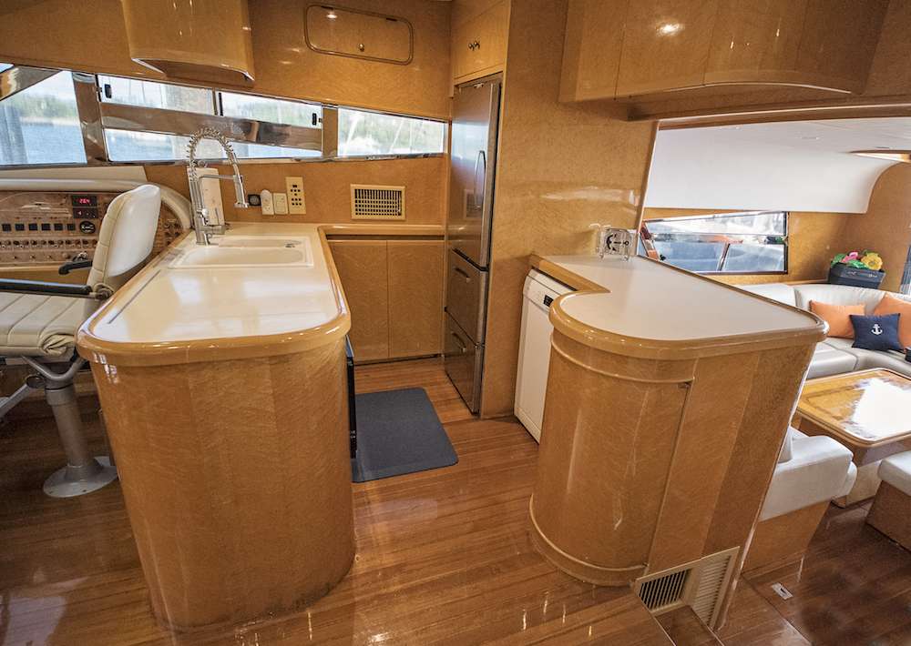 Cool Breeze Crewed Yacht Galley