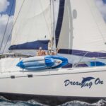 Dreaming On Crewed Leopard 47 Catamaran Charters Sailing Belize