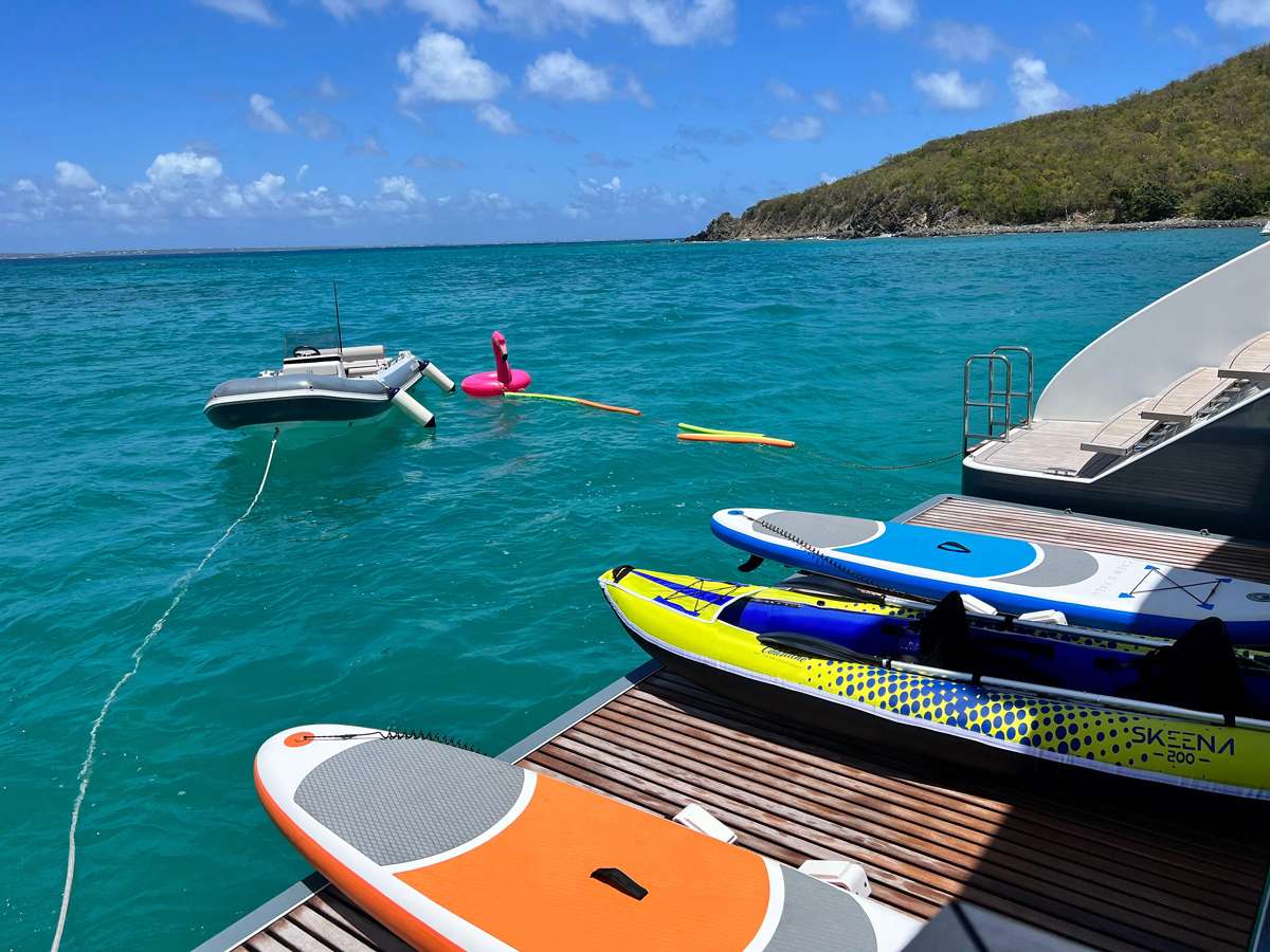 Seaclusion Crewed Sunreef 80 Watersports Toys