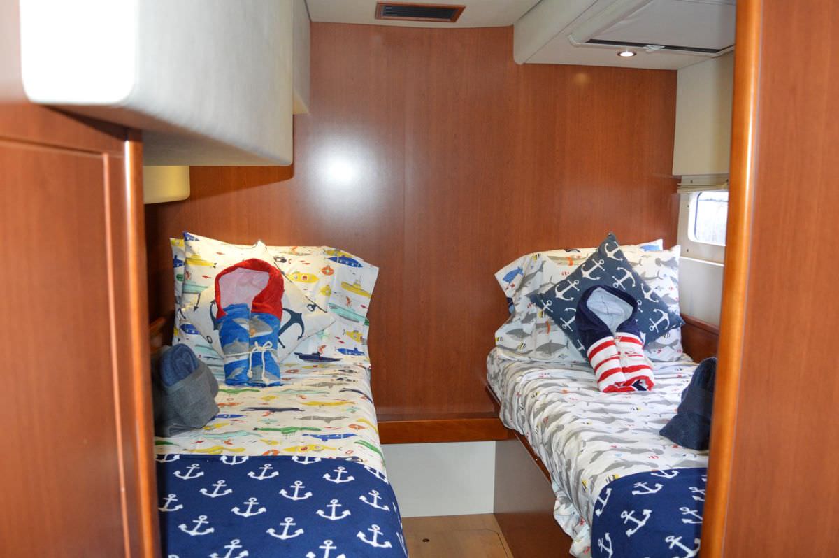 The Annex Crewed Catamaran Charters En Suite Twin Cabin