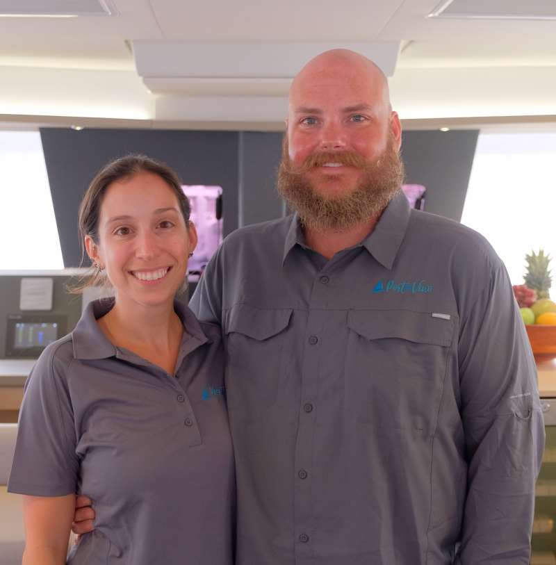 Port to Vino Crewed Catamaran Charters Captain and Chef