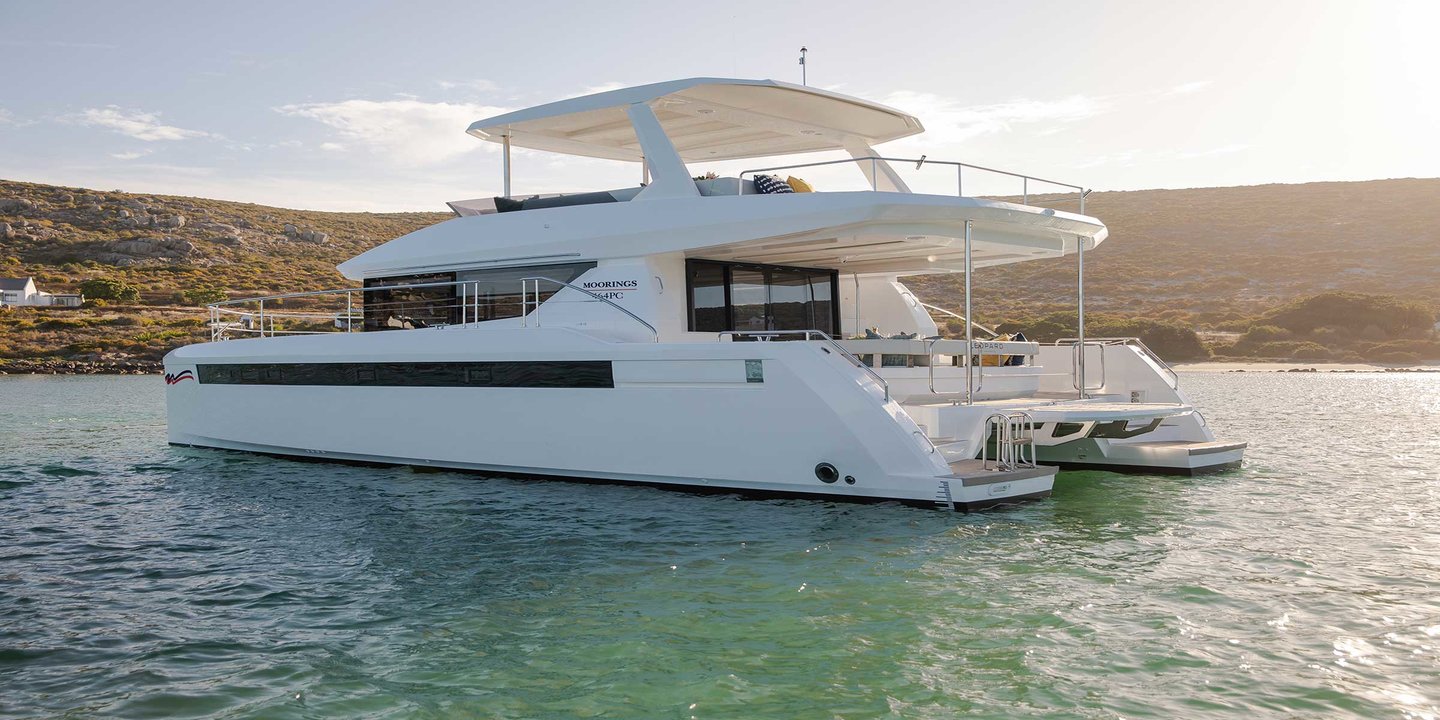 Moorings 464 Club Class Power Catamaran in BVI