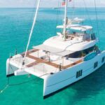 Unwavering Crewed Sunreef 50 Catamaran Charters Sailing the BVI