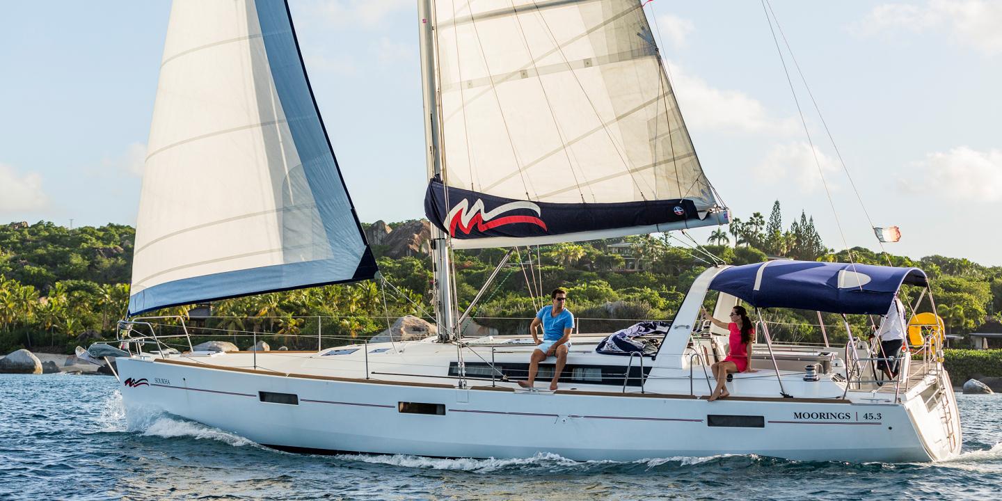 Moorings 45.3 Exclusive Class Monohull in St. Lucia