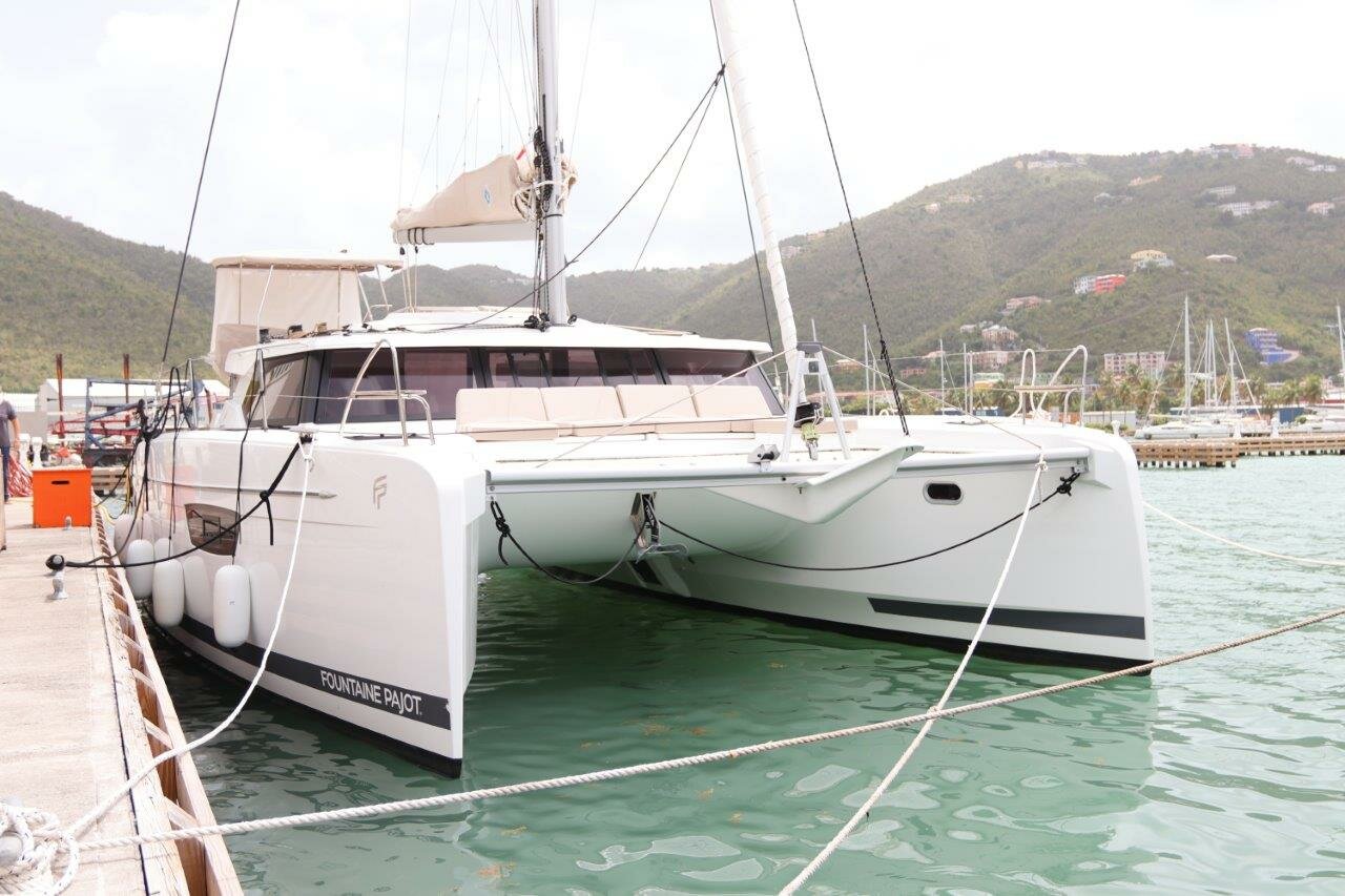 Fountaine Pajot Astrea 42 Catamaran Idle Time in the BVI