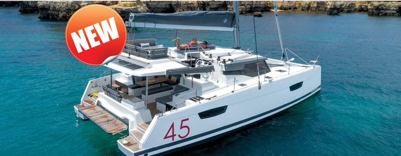 Elba 45 Catamaran Debriefed in the BVI