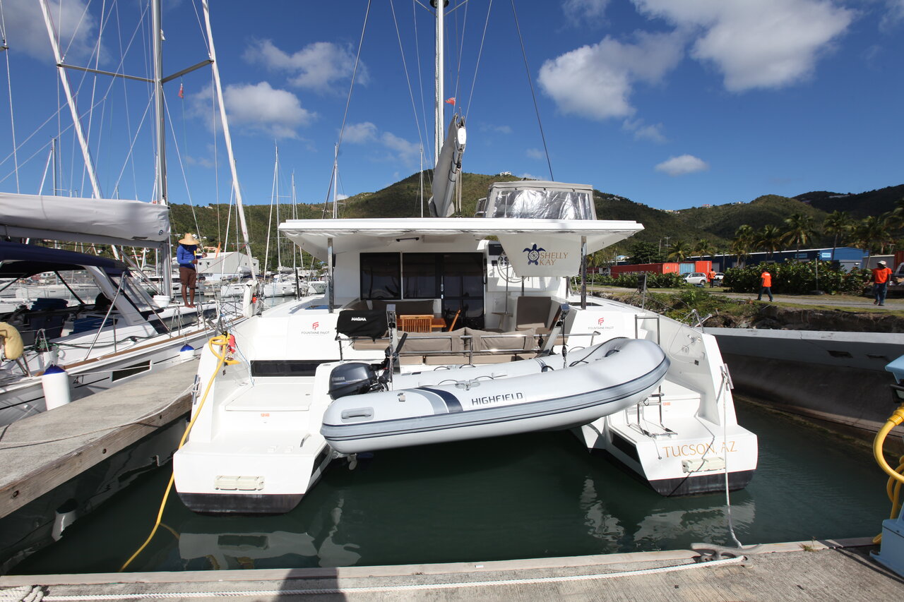 Lucia 40 Catamaran Shelly Kay in the BVI