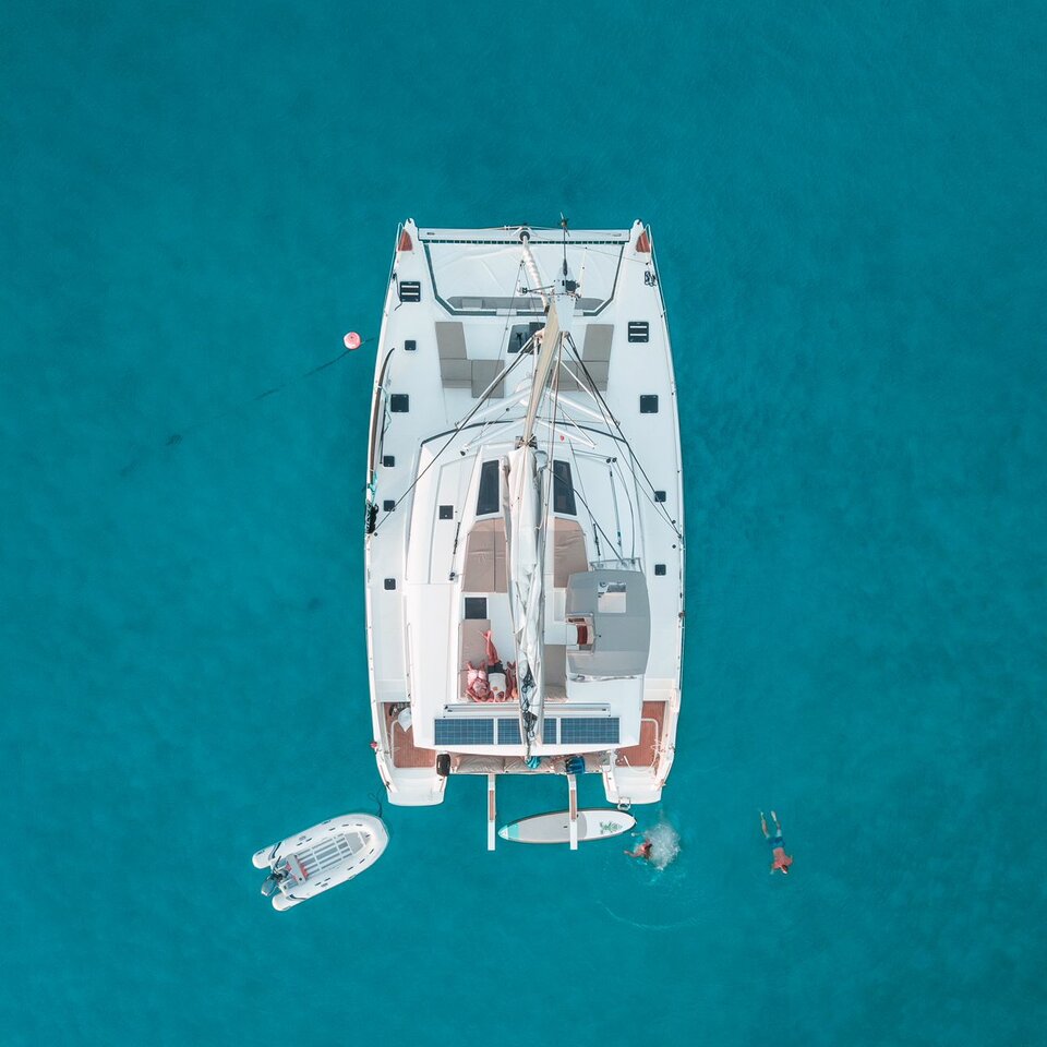 Saba 50 Catamaran Sundance in the BVI