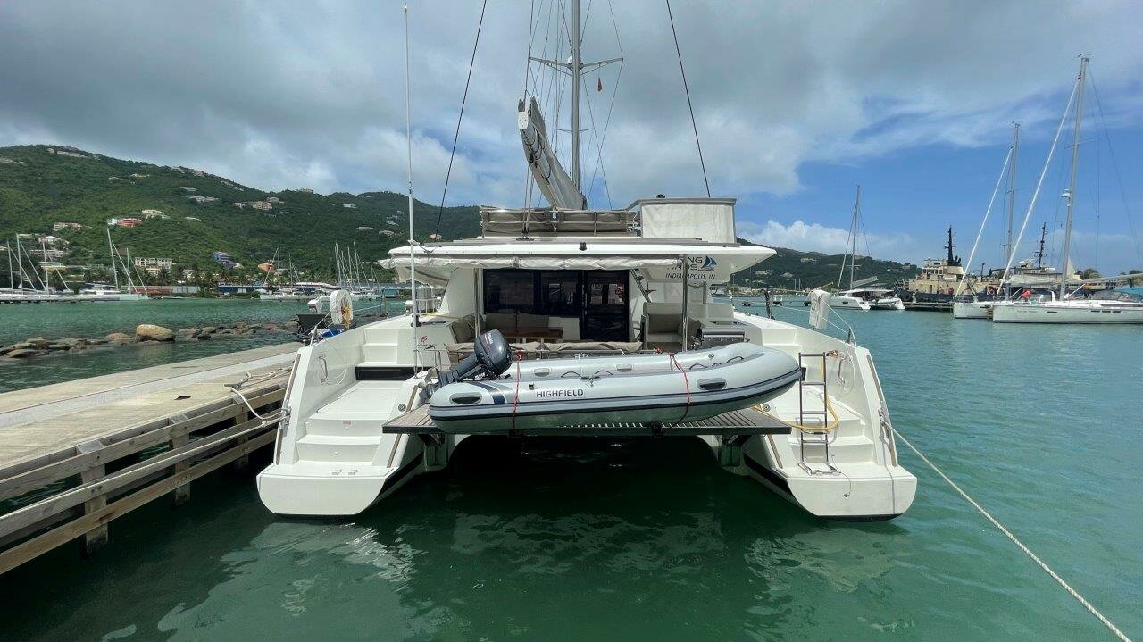 Saba 50 Catamaran Singing Winds in the BVI