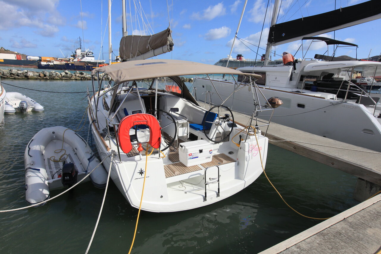 Sun Odyssey 349 Monohull Naya in the BVI